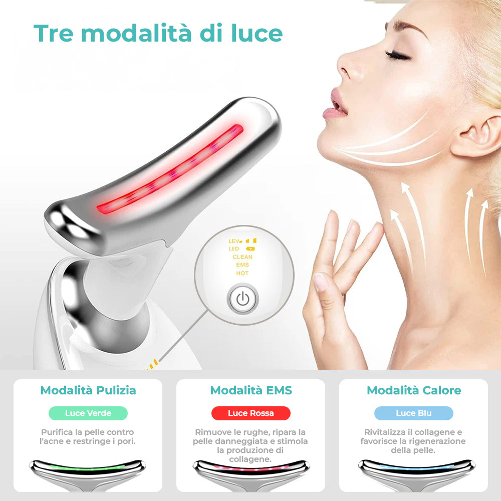 Massaggiatore Facciale Led