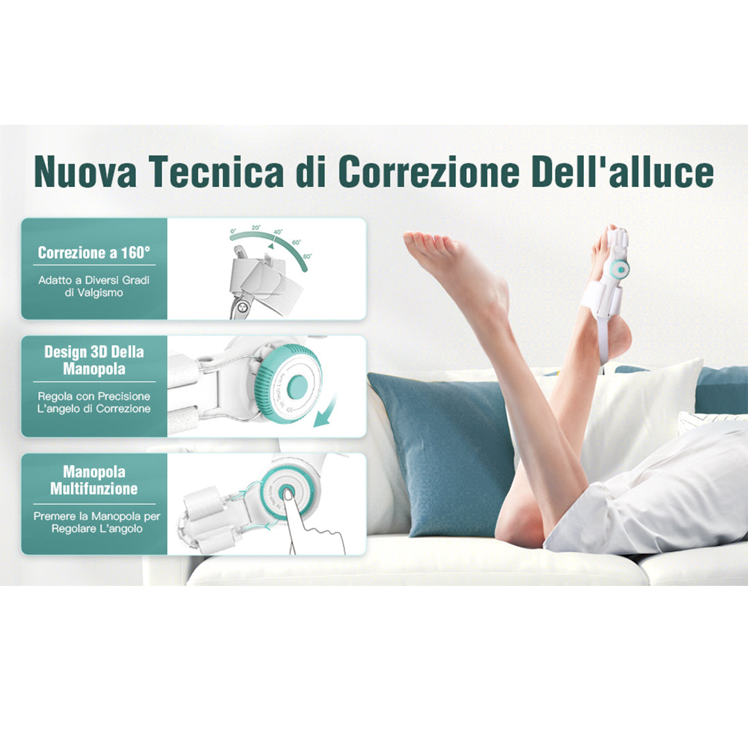 Correttore Alluce Valgo - Bundle Promozione Pelle - Taglia M - È BELLO CIÒ CHE PIACE